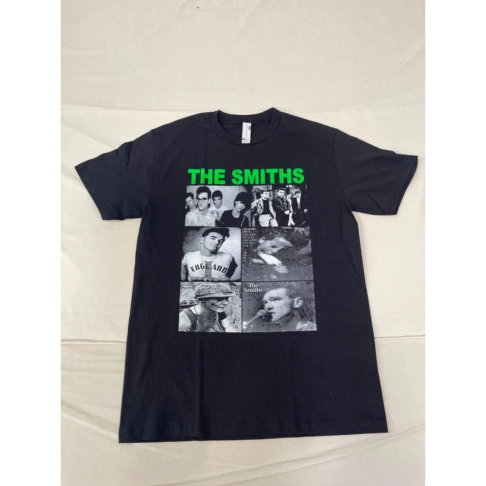 The Smiths Graphic Band T-Shirt Black Size M Very Tees Heavyweight Morrissey